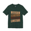 Educated Melanated-Jersey Knit T-Shirt