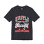 Hustle in Silence-Jersey Knit T-Shirt