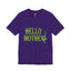 Hello Mother-Jersey Knit T-Shirt