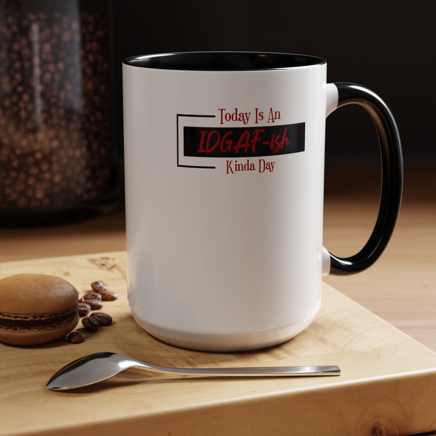 IDGAF-ish-Accent Coffee Mug (11, 15oz)