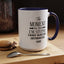 Outsmarted-Accent Coffee Mug (11, 15oz)