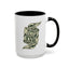 Root of Evil-Money-Accent Coffee Mug (11, 15oz)