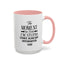 Outsmarted-Accent Coffee Mug (11, 15oz)