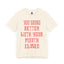 Mouth Closed-Jersey Knit T-Shirt