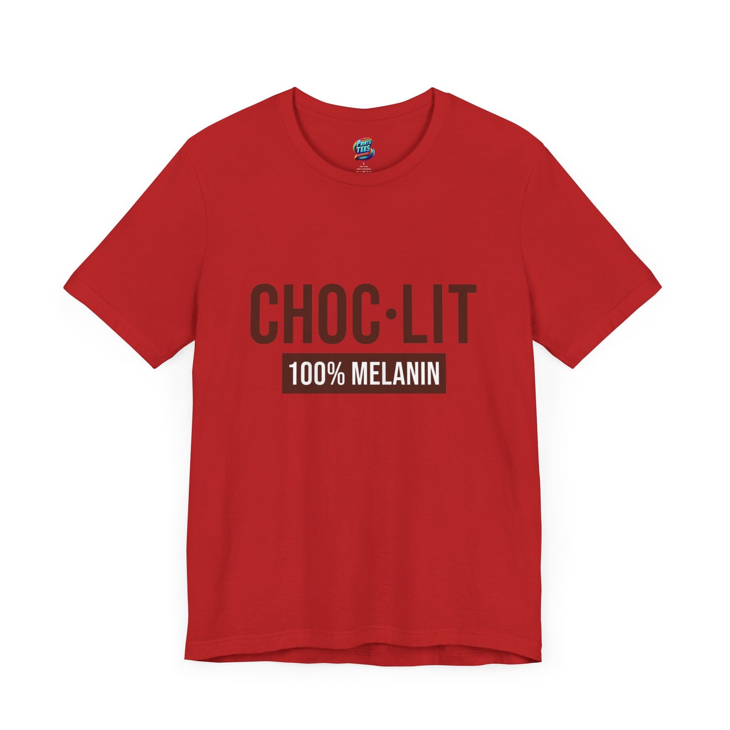 Choc-Lit-Jersey Knit T-Shirt