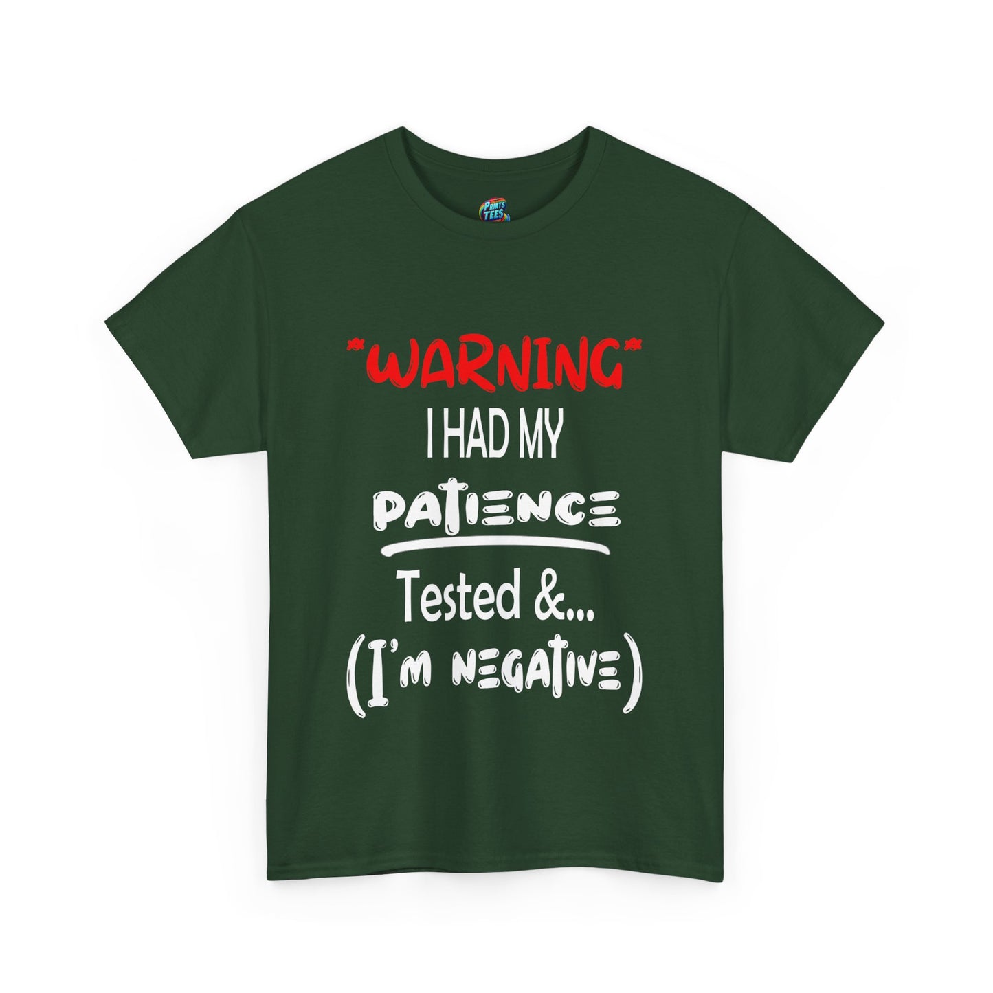 Patience Tested-Heavy Cotton Classic Tee