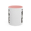 I Don't Care-Accent Coffee Mug (11, 15oz)