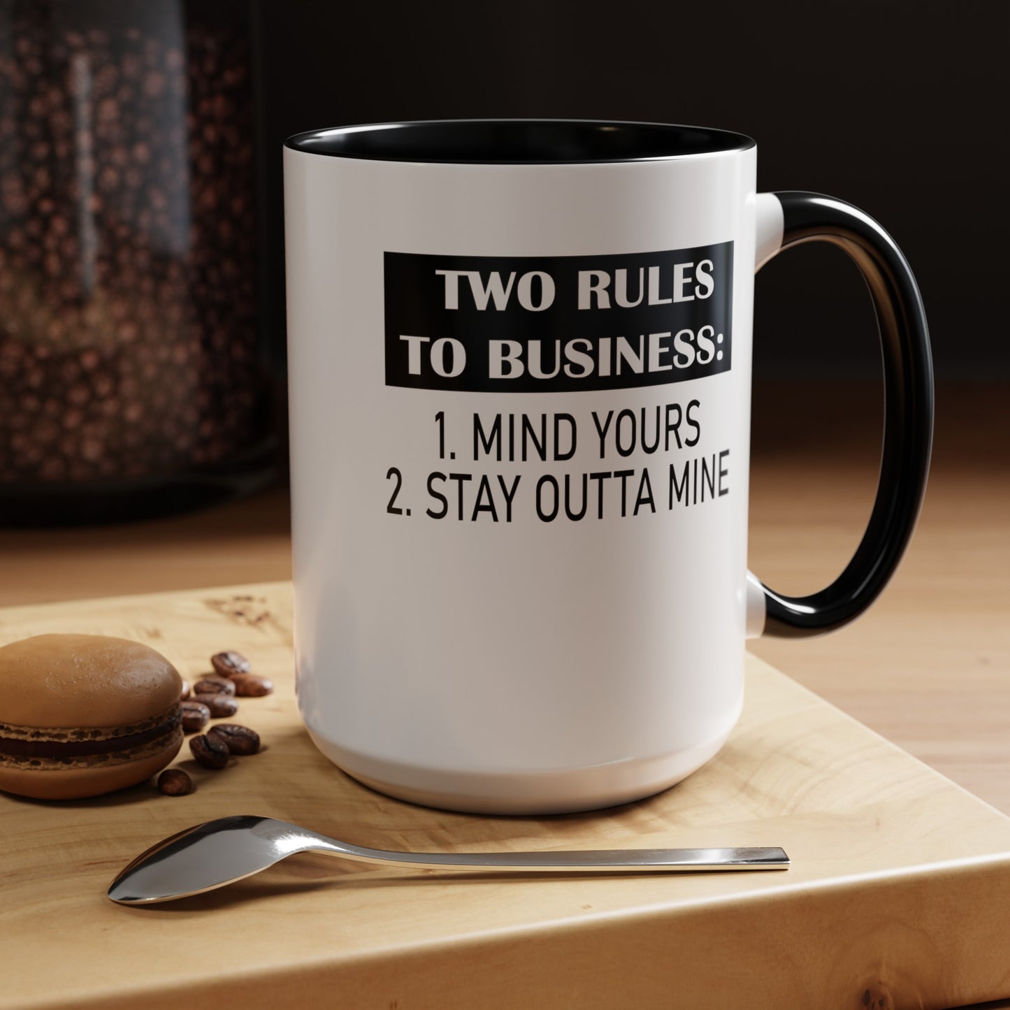 Business Rules-Accent Coffee Mug (11, 15oz)
