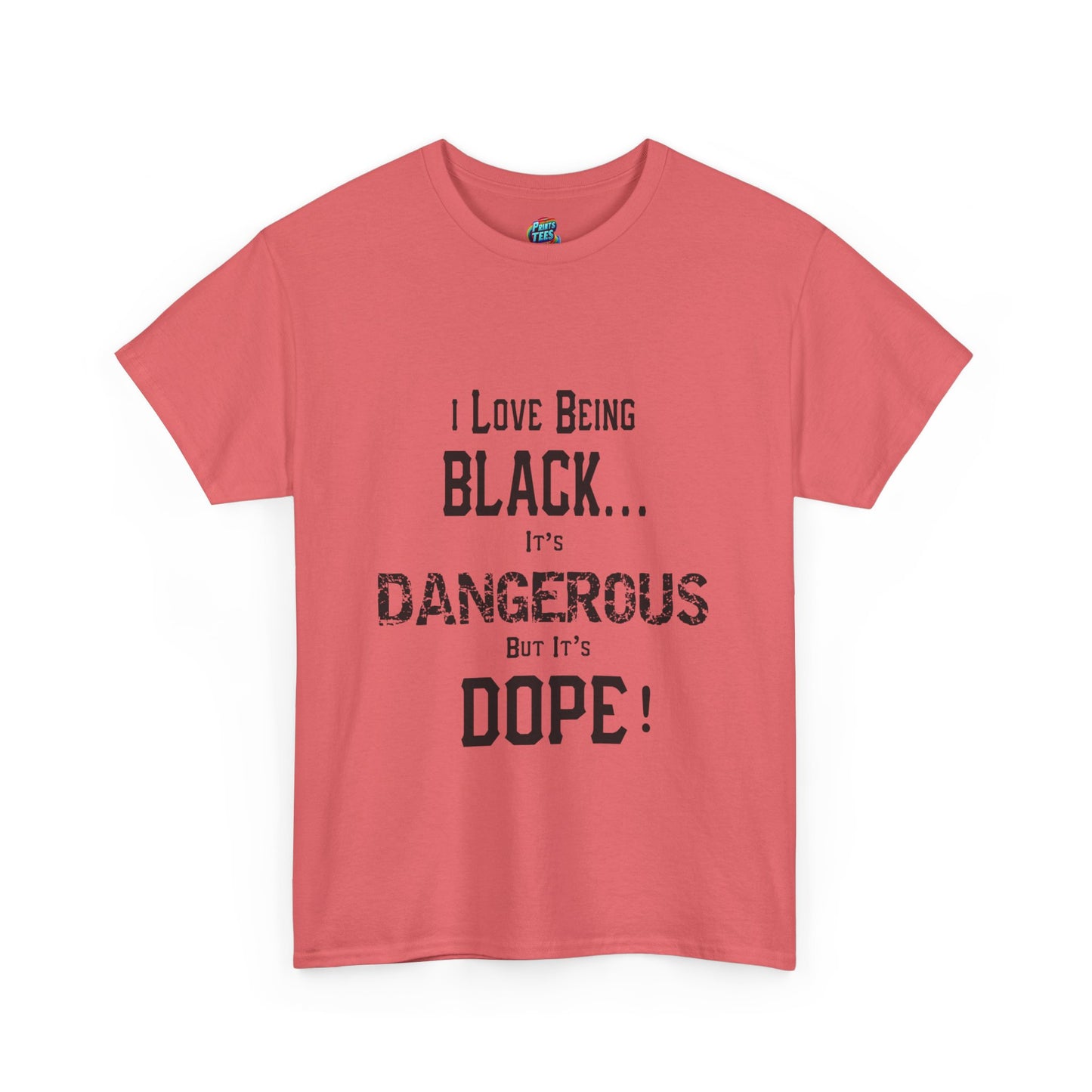 Black Is Dangerous-Heavy Cotton Classic Tee
