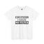 Caution-No Filter-Heavy Cotton Classic Tee