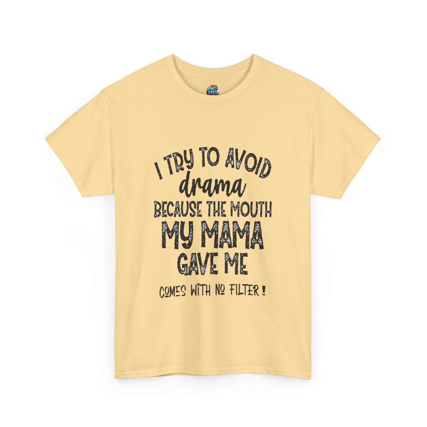 No Filter-Heavy Cotton Classic Tee