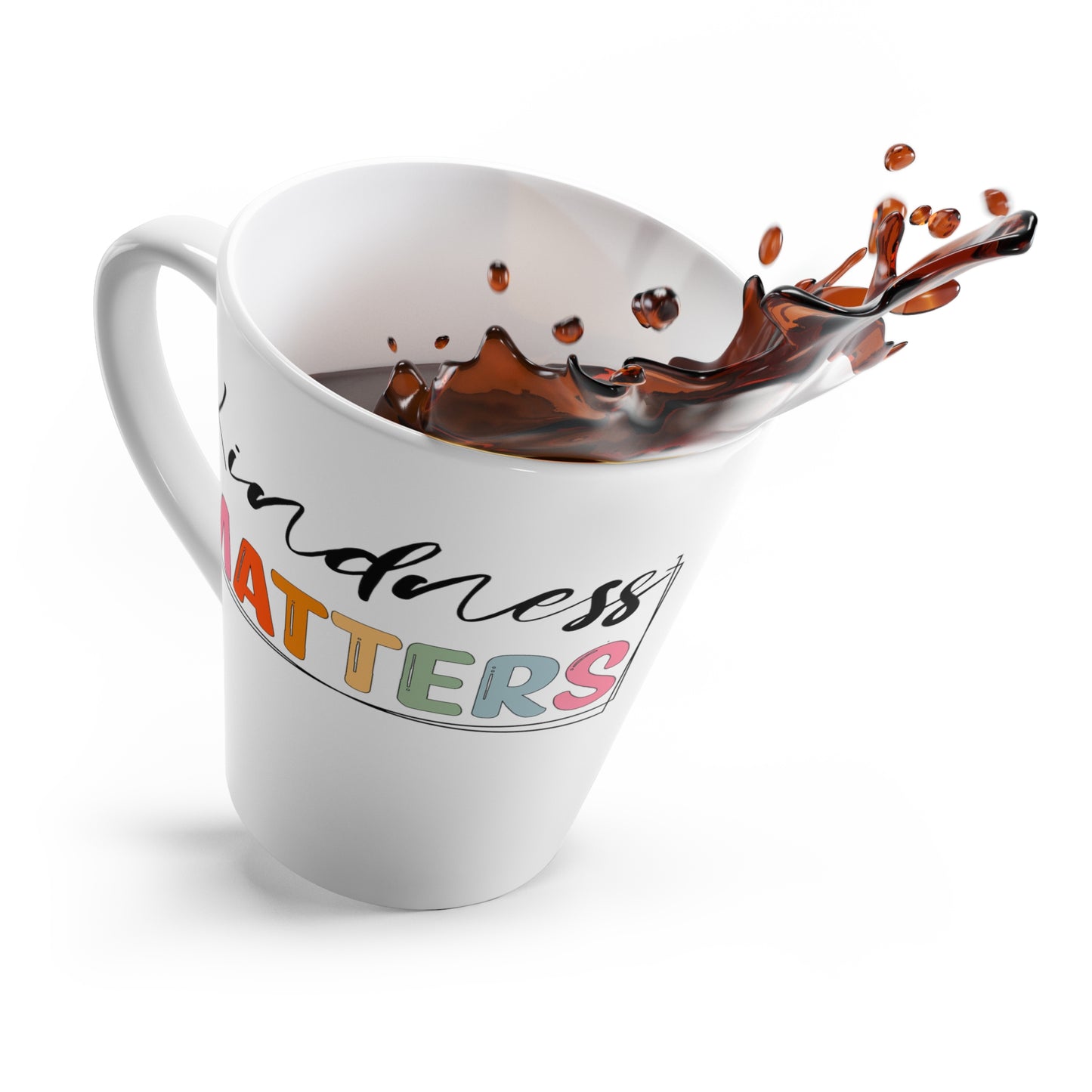 Kindness Matters-Latte Mug, 12oz
