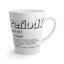 Periodt-Latte Mug, 12oz
