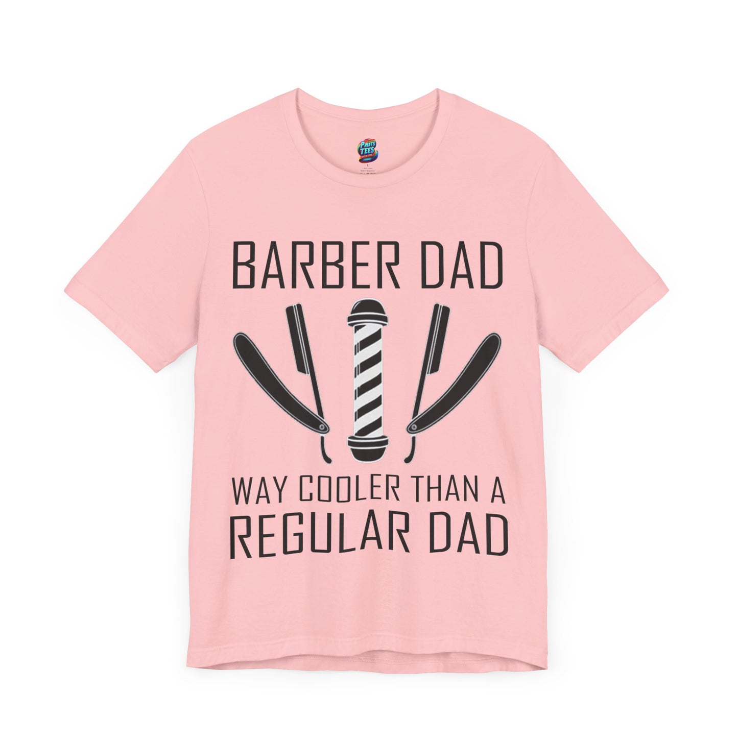 Razor Barber Dad-Jersey Knit T-Shirt