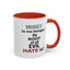 Root of Evil-Hate-Accent Coffee Mug (11, 15oz)