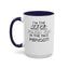 Punch You-Accent Coffee Mug (11, 15oz)