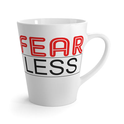 Fear-Less-Latte Mug, 12oz