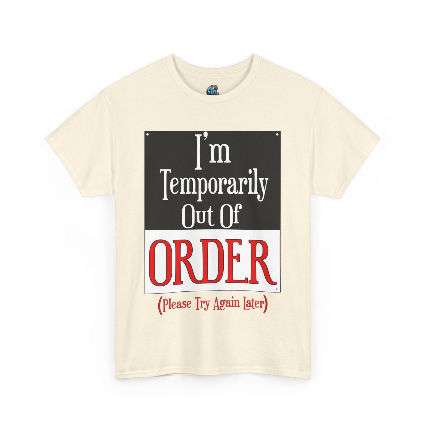 Out Of Order-Heavy Cotton Tee