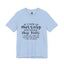 Missing-Jersey Knit T-Shirt