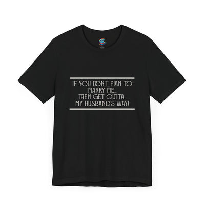 Marry Me-Jersey Knit T-Shirt