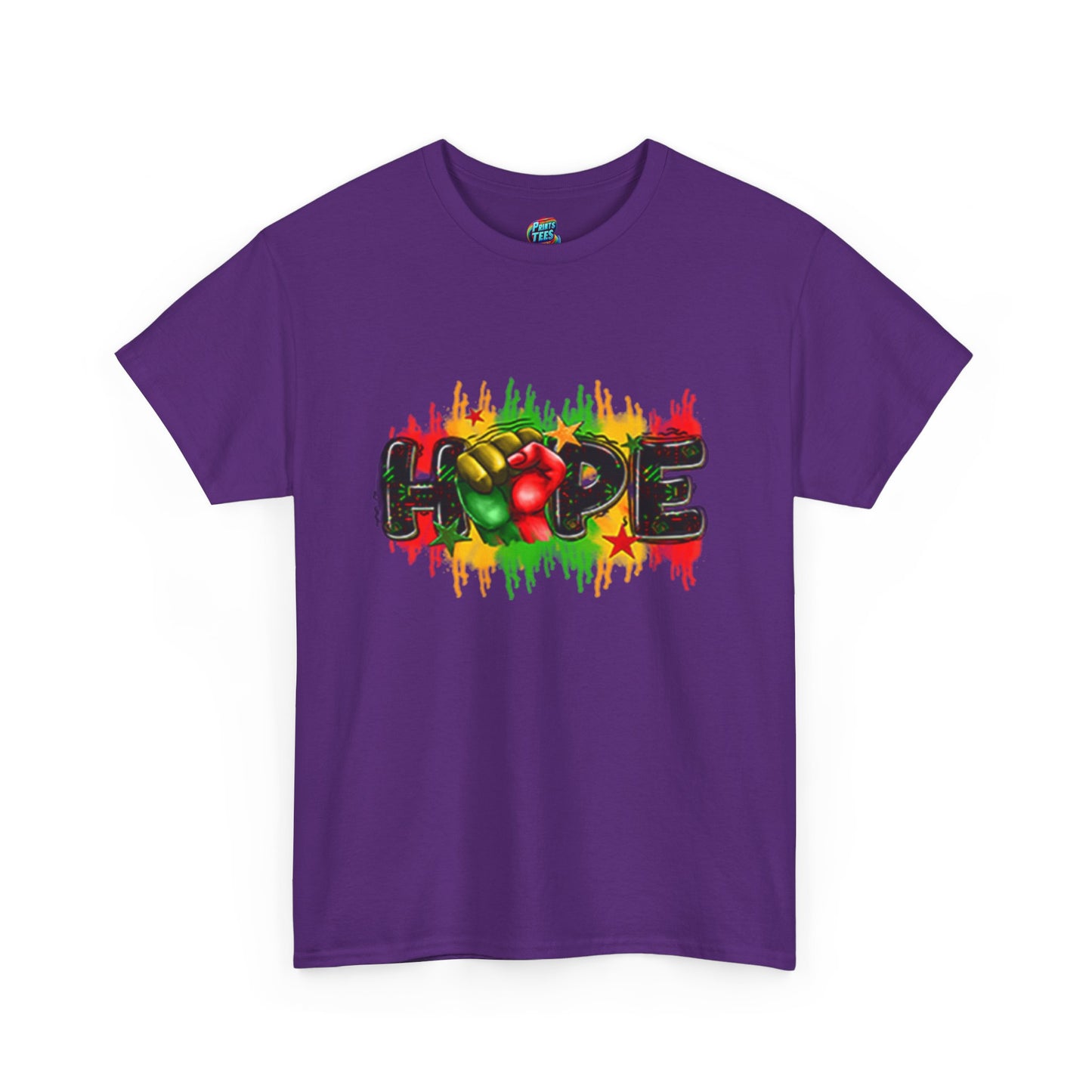 Hope Fist-Heavy Cotton Classic Tee