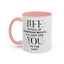 Disappointments-Accent Coffee Mug (11, 15oz)
