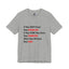 They Don't Know-Jersey Knit T-Shirt
