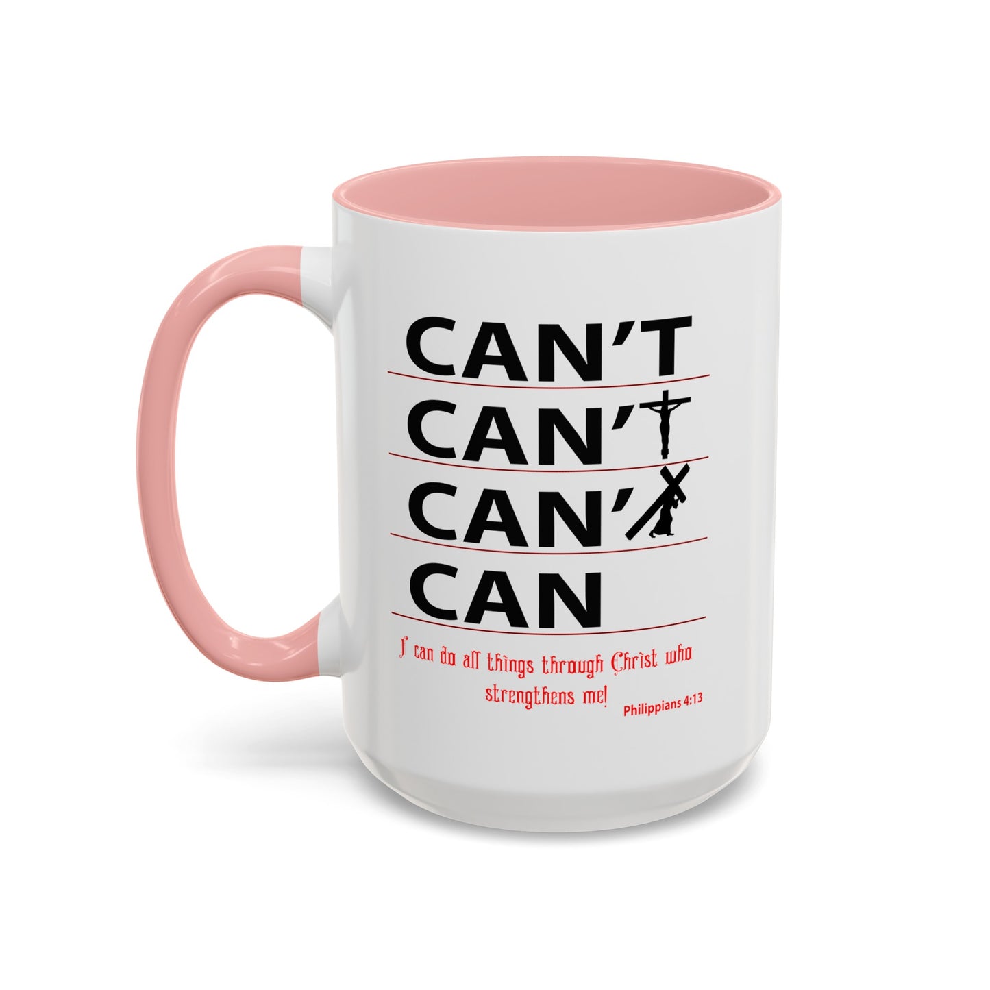 Through Christ-Accent Coffee Mug (11, 15oz)