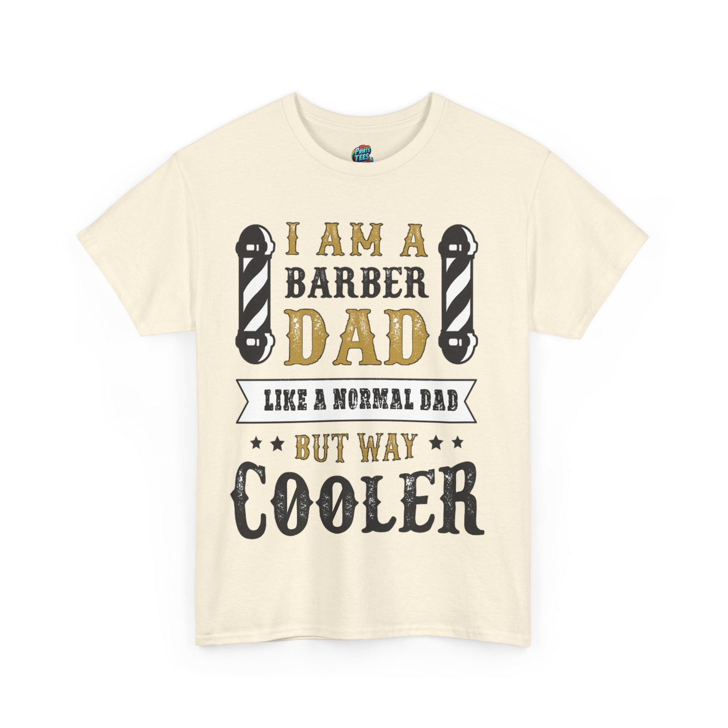 Cool Barber Dad-Heavy Cotton Classic Tee