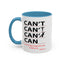 Through Christ-Accent Coffee Mug (11, 15oz)