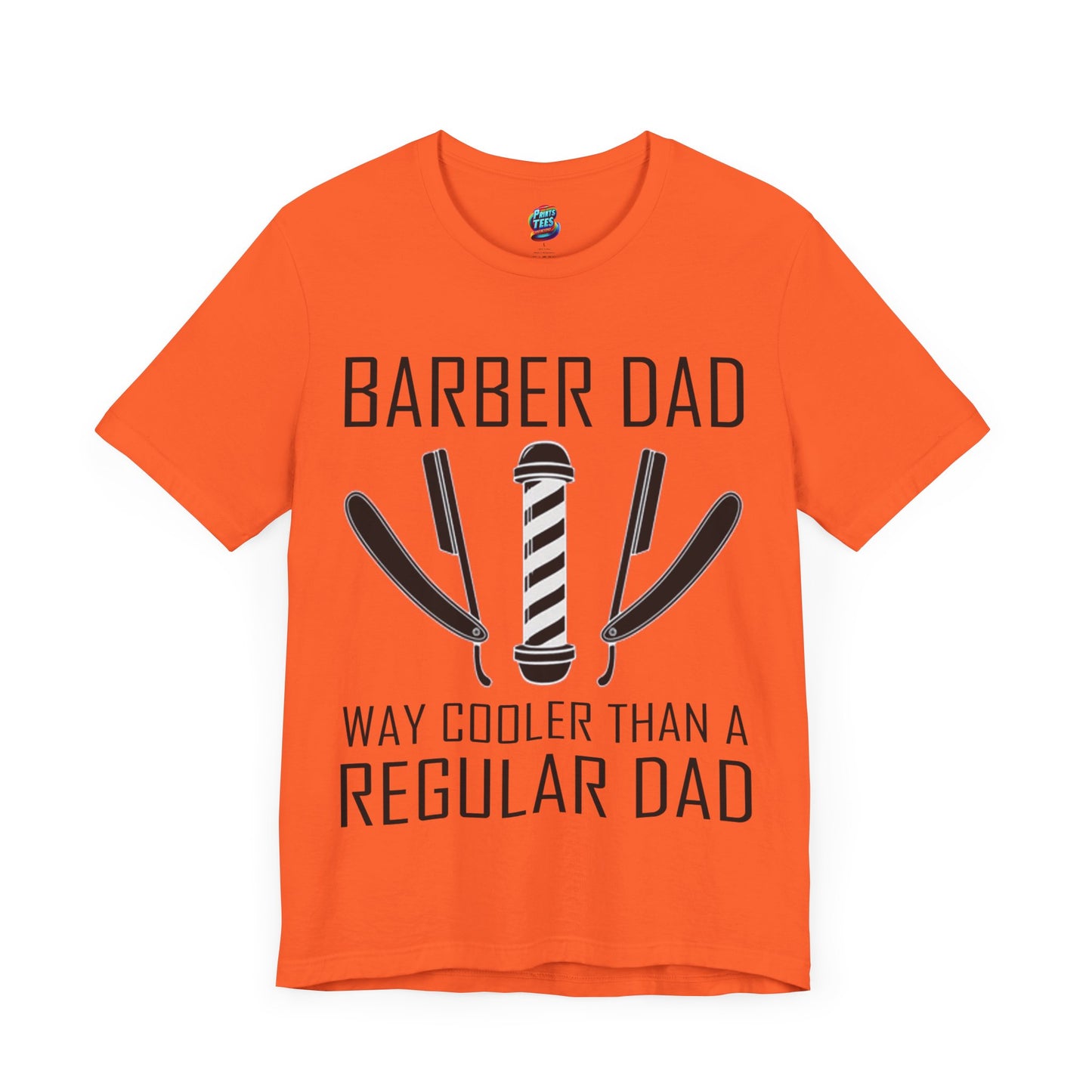 Razor Barber Dad-Jersey Knit T-Shirt