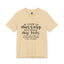 Missing-Jersey Knit T-Shirt