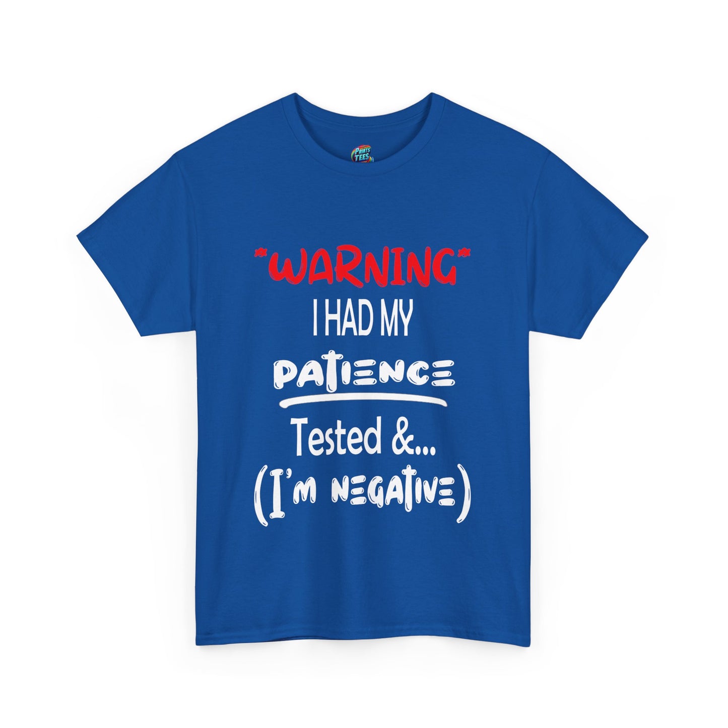 Patience Tested-Heavy Cotton Classic Tee