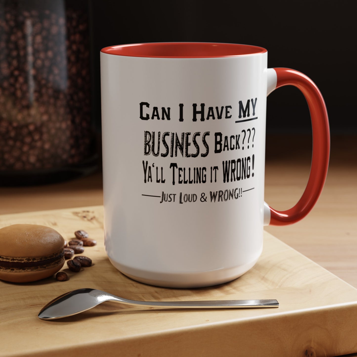 My Business-Accent Coffee Mug (11, 15oz)