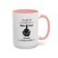 Fu(k You-Middle Finger-Accent Coffee Mug (11, 15oz)