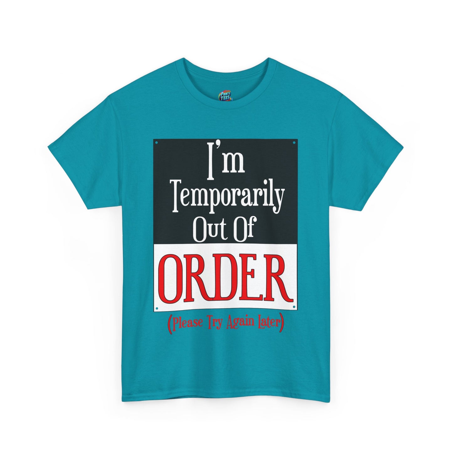 Out Of Order-Heavy Cotton Tee