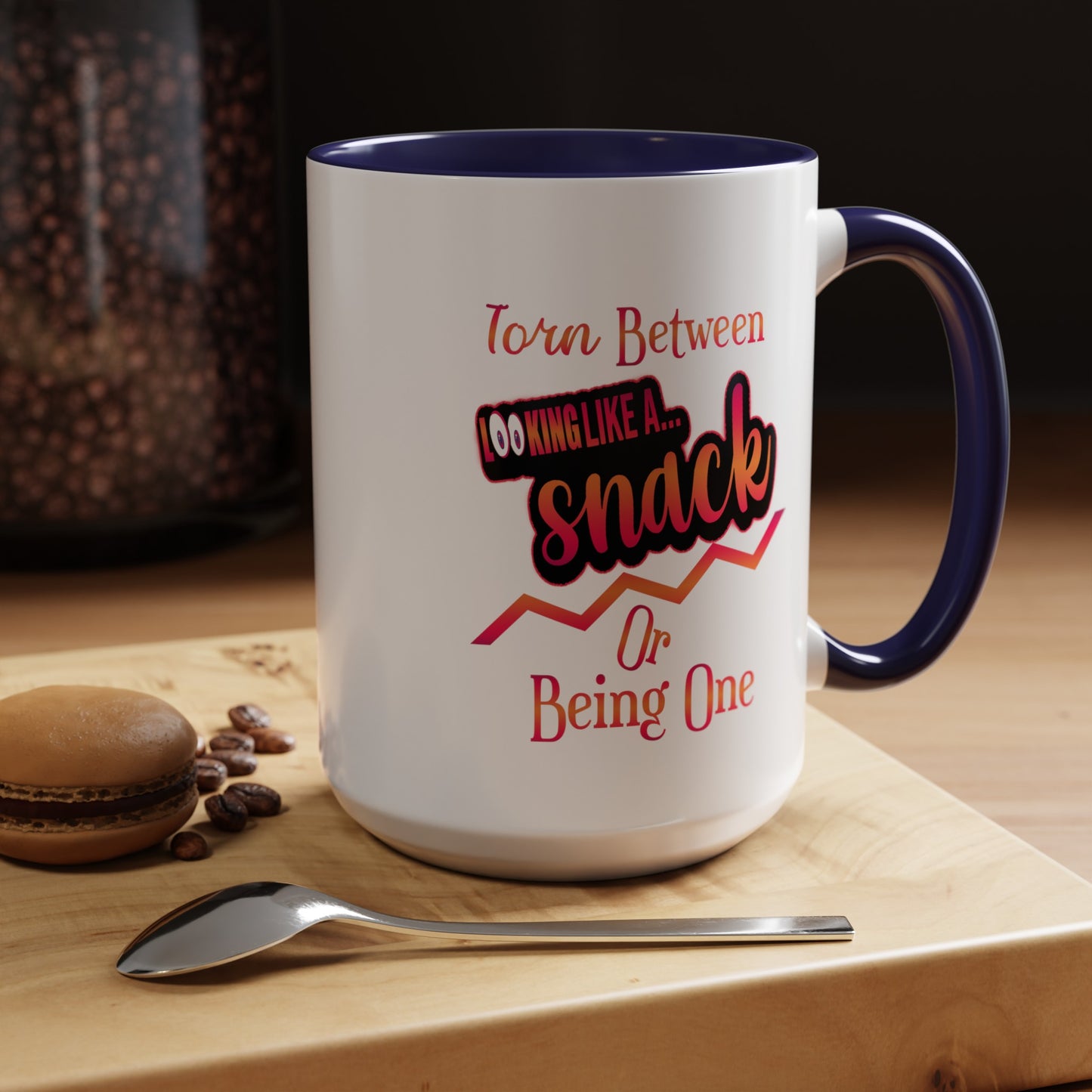 A Snack-Accent Coffee Mug (11, 15oz)