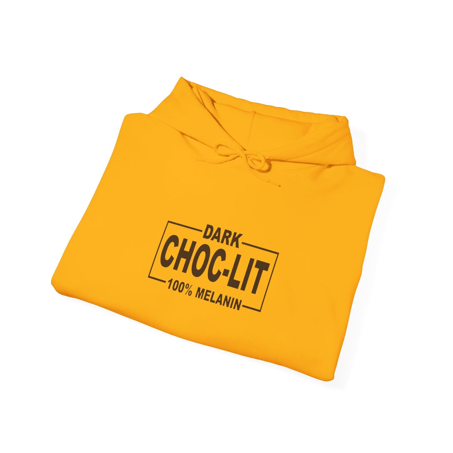 Dark Choc-Lit-Heavy Blend™ Classic Hoodie