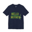 Hello Mother-Jersey Knit T-Shirt