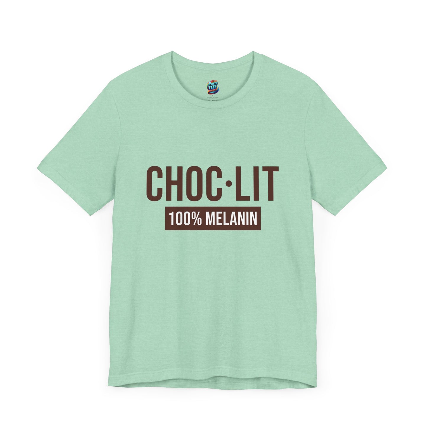 Choc-Lit-Jersey Knit T-Shirt