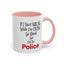 Smiling-Crying-Accent Coffee Mug (11, 15oz)