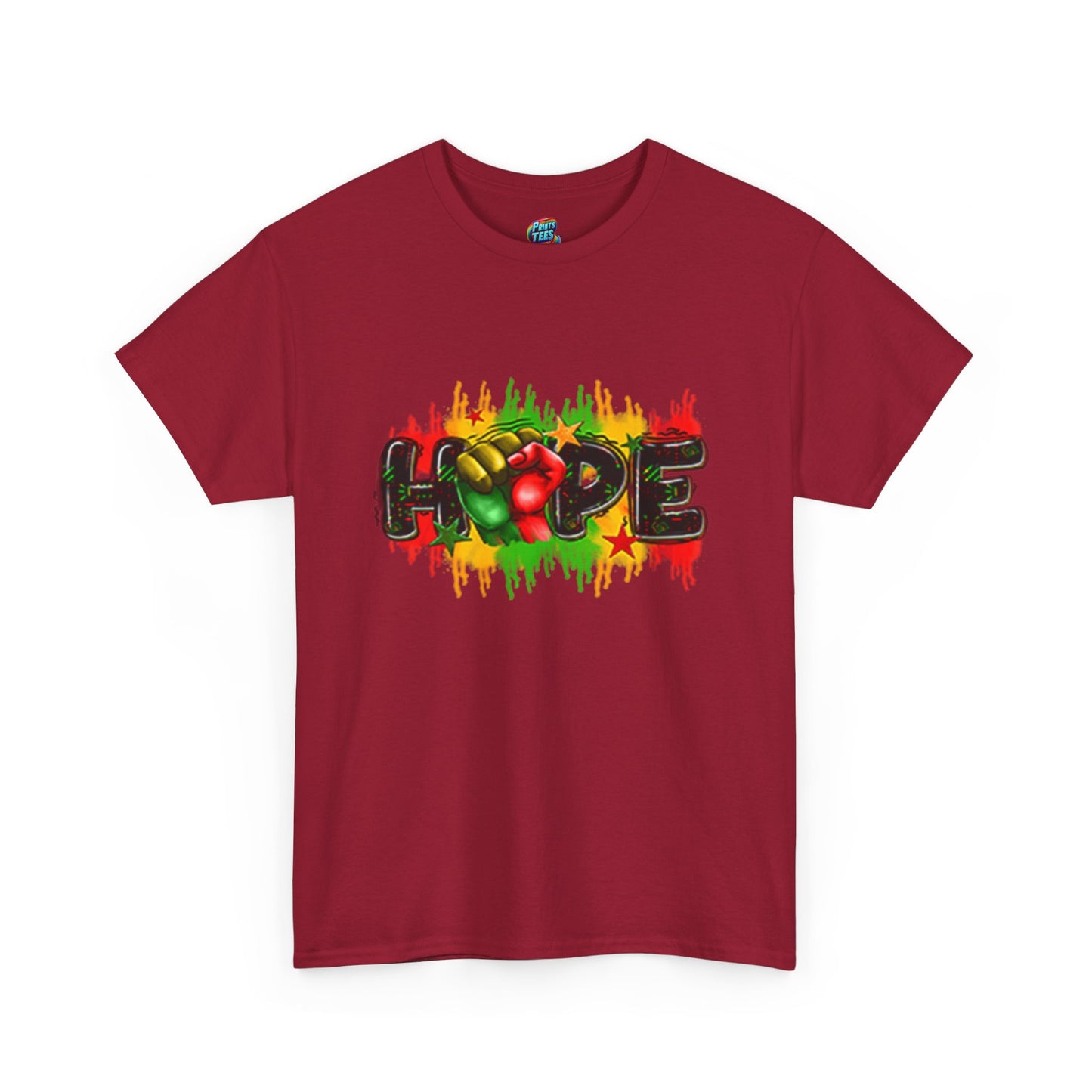 Hope Fist-Heavy Cotton Classic Tee