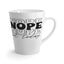 Nope-Latte Mug, 12oz