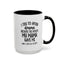 No Filter-Accent Coffee Mug (11, 15oz)