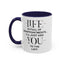 Disappointments-Accent Coffee Mug (11, 15oz)