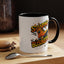 Standing on Business-Tim Boot-Accent Coffee Mug (11, 15oz)