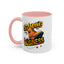 Standing on Business-Tim Boot-Accent Coffee Mug (11, 15oz)