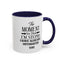 Outsmarted-Accent Coffee Mug (11, 15oz)