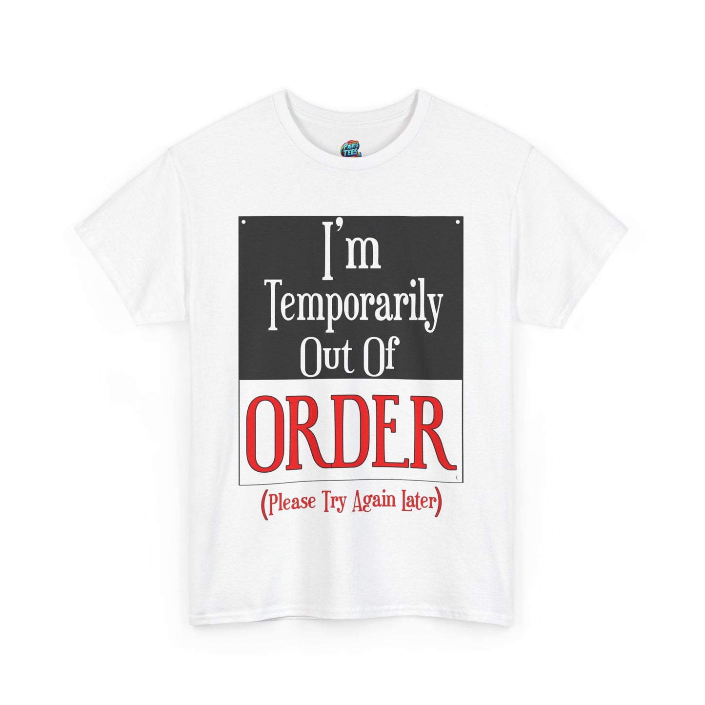 Out Of Order-Heavy Cotton Tee