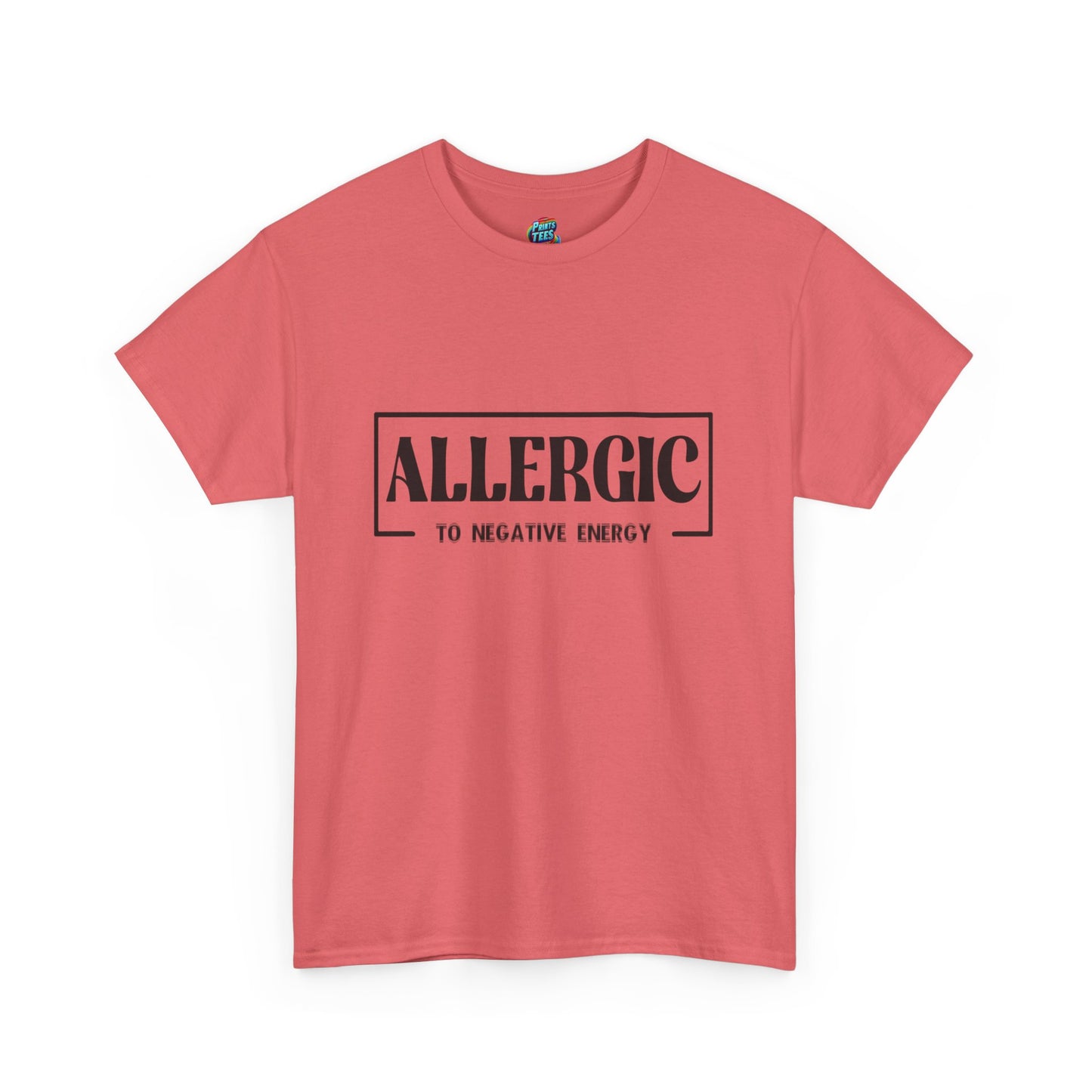Allergic To Negative Energy-Heavy Cotton Classic Tee